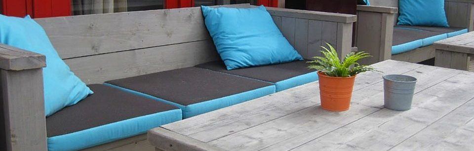 steigerhouten loungebank maken